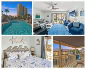The Salty Suite Beach House- heated pool! hot tub! pet and family friendly! No elevators! Park at your door!
